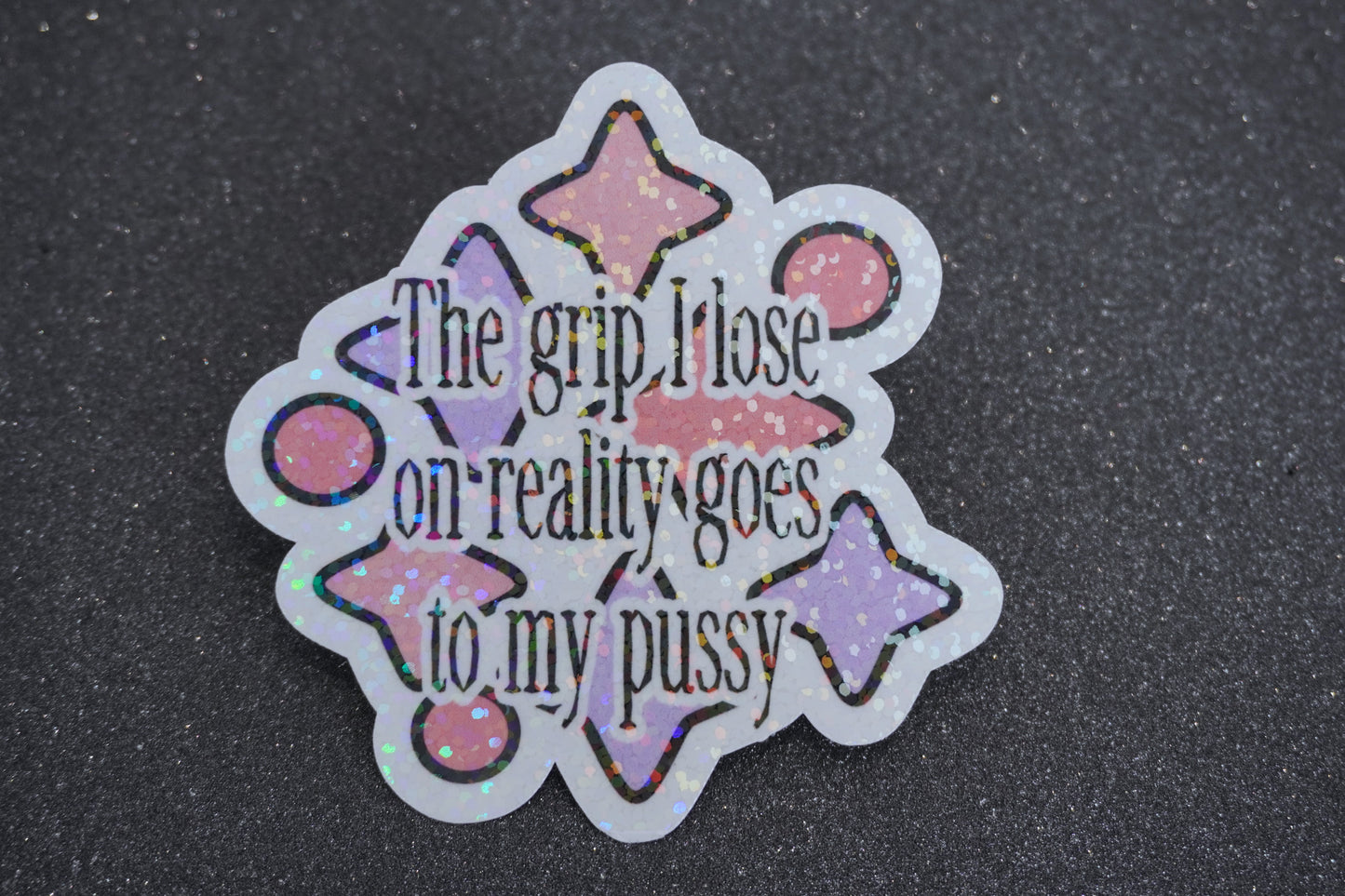 Grip on Reality Sticker