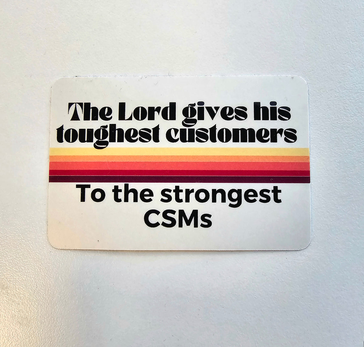 Strongest CS Champions Sticker