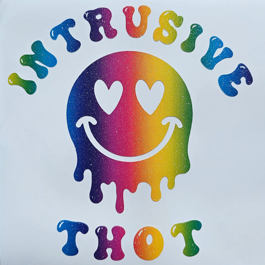 Intrusive THOT Vinyl Decal