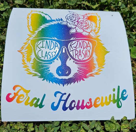 Feral Housewife Vinyl Decal