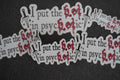 Vinyl Sticker 'I Put the Hot in Psychotic' Perfect for Water Bottles, Laptops, and More