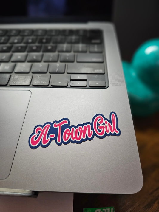 A‐Town Girl Sticker